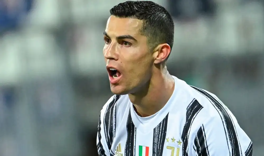 Cristiano Ronaldo contribuyó con un triplete en la victoria de la Juventus frente al Cagliari por la Serie A 2020-21. Foto: AFP