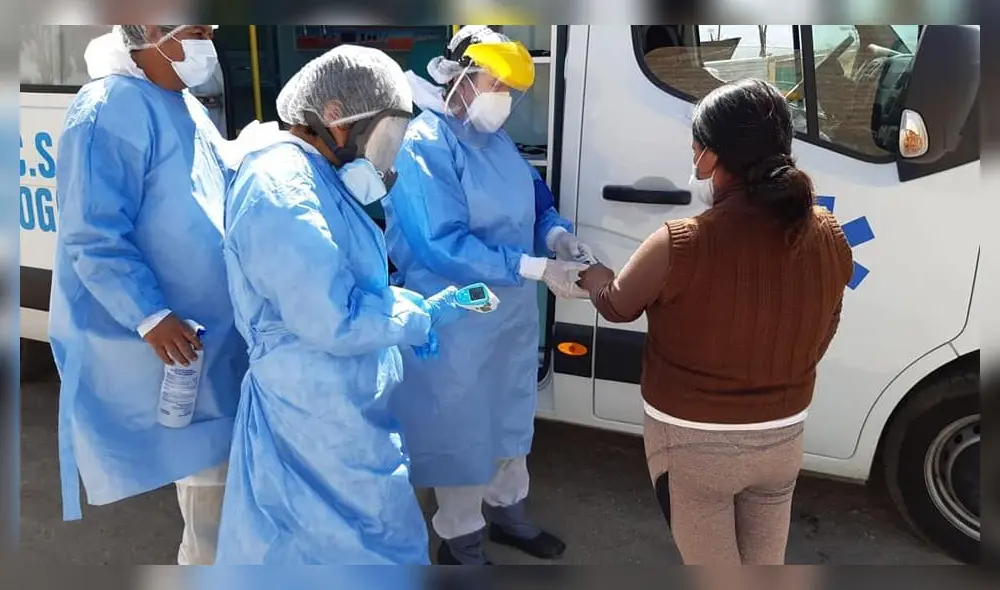 Red de Salud continuará con campañas de despistaje de coronavirus en Caylloma.