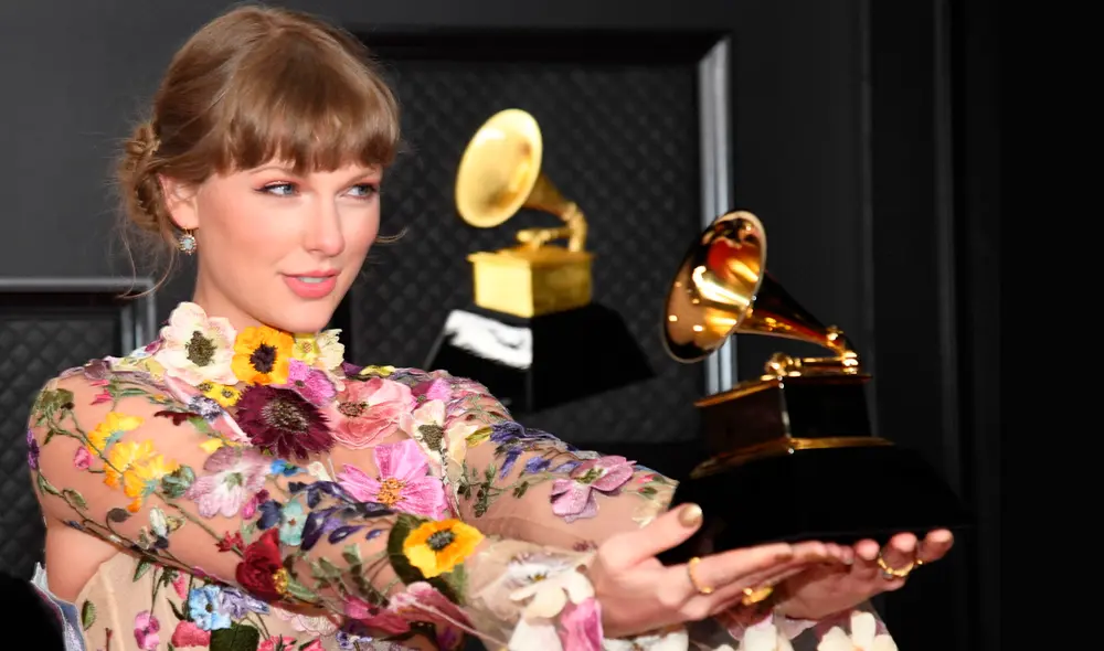La última vez que Swift había ganado el premio al disco del año fue en 2016. Foto: EFE La última vez que Swift había ganado el premio al disco del año fue en 2016. Foto: EFE