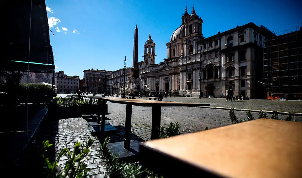 Italia, uno de los países más afectados por la pandemia de coronavirus a principios de 2020, optó nuevamente por el confinamiento. Foto: EFE Italia, uno de los países más afectados por la pandemia de coronavirus a principios de 2020, optó nuevamente por el confinamiento. Foto: EFE