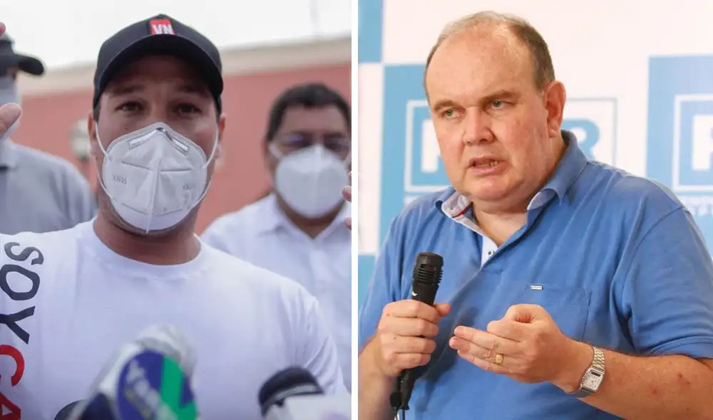 Forsyth indicó que, para él, más importante que los resultados de las encuestas es estar con la población mostrando sus propuestas. Foto: La República