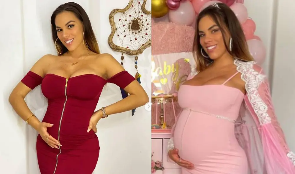 Aída Martínez y su pareja le dan la bienvenida a su primer bebé. Foto: Aída Martínez/ Instagram