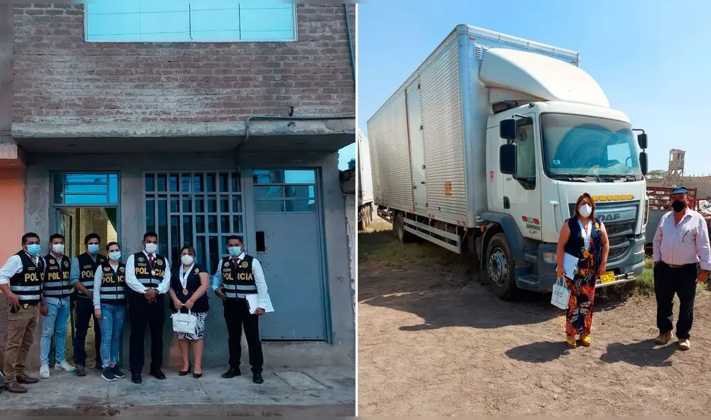 Ministerio Público informó balance realizado por incautación de bienes. Foto: Fiscalía Ministerio Público informó balance realizado por incautación de bienes. Foto: Fiscalía