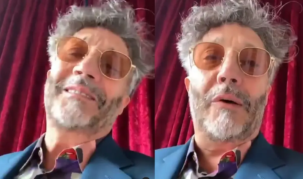 El rockero argentino no pudo estar presente en la ceremonia de los Premios Grammy. Foto: capturas Instagram / Fito Páez