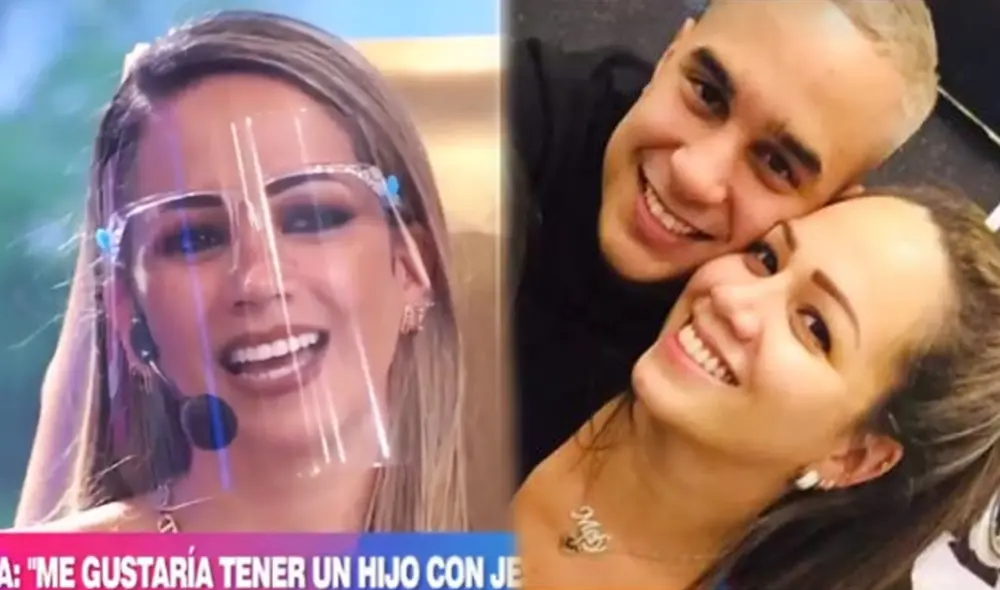 Melissa Klug y Jesús Barco se encuentran en un buen momento de su relación. Foto: captura América TV / Instagram / Melissa Klug