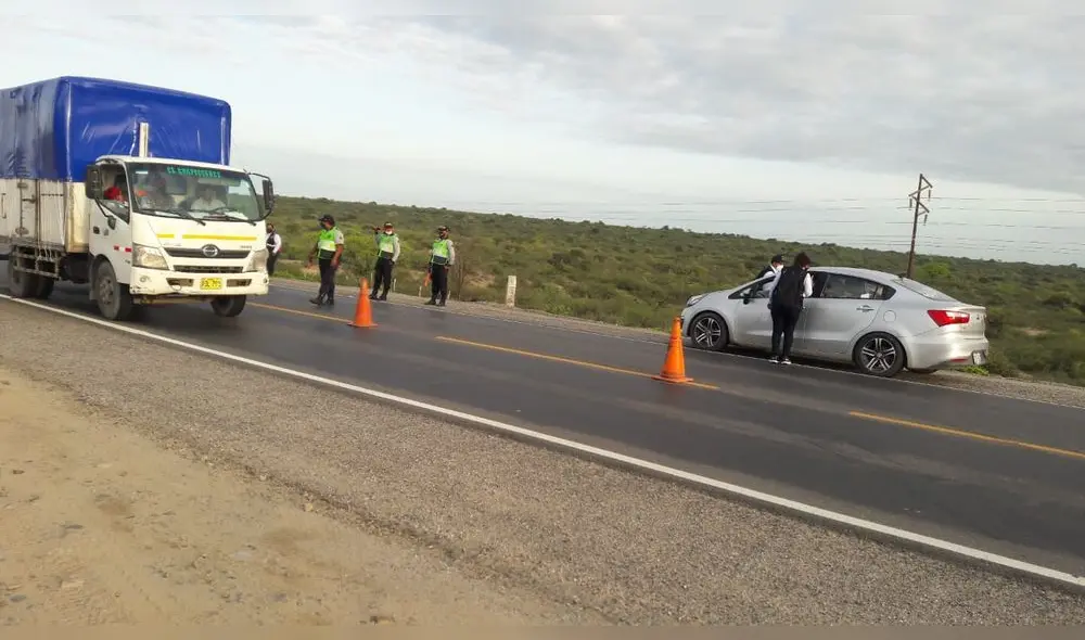 Operativo fue en el kilómetro 21 de la carretera Piura–Olmos. Foto: La República