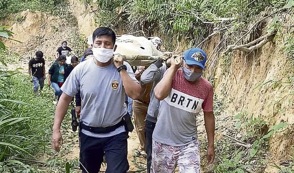 Homicidio. El cuerpo de Estela Casanto habría sido arrastrado desde su vivienda. No hubo piedad con ella. Foto: difusión