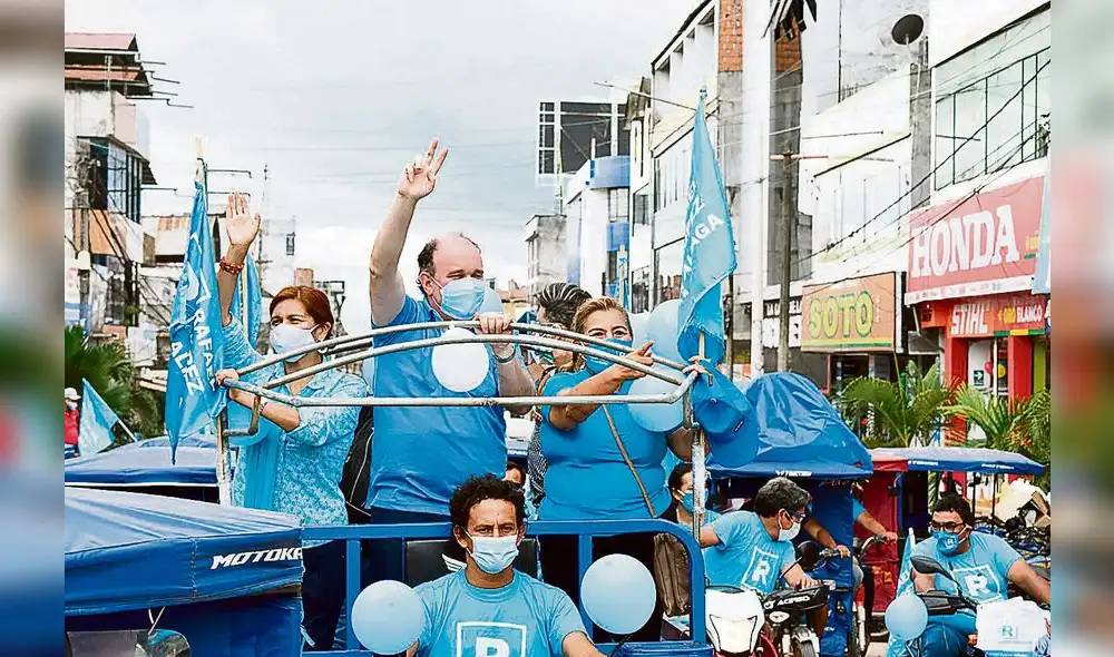 Sospechoso. Rafael López primero dijo que hacía donaciones a sus candidatos, para luego decir que ''no ha donado nada''. Foto: Aldair Mejía/La República