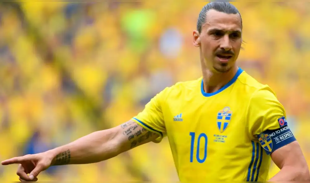 Zlatan Ibrahimovic vuelve a vestir la camiseta de Suecia tras cinco años. Foto: EFE