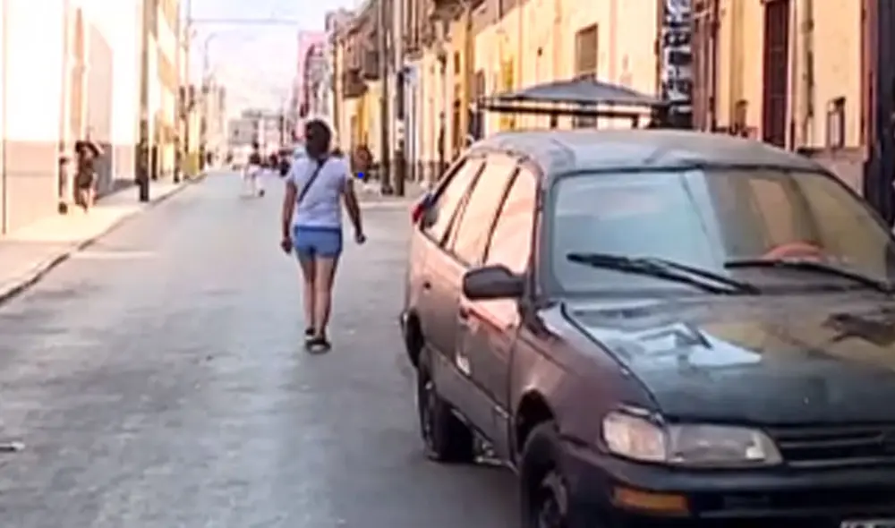 Menores fueron vistos por última vez en el jirón Cajamarca en el Rímac. Foto: captura de Latina Menores fueron vistos por última vez en el jirón Cajamarca en el Rímac. Foto: captura de Latina