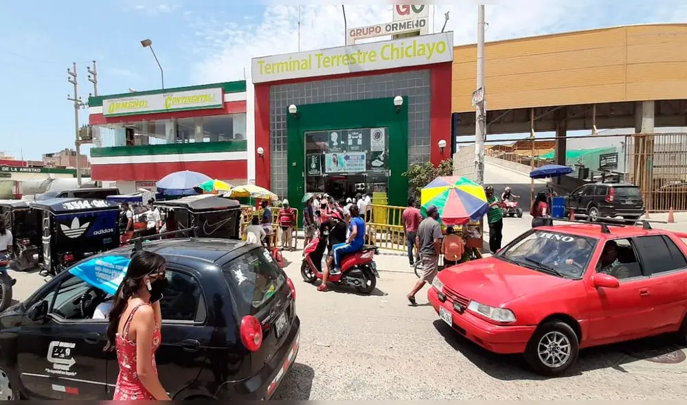Terminal terrestre de Chiclayo suspendió viajes al sur del país. Foto: La República Terminal terrestre de Chiclayo suspendió viajes al sur del país. Foto: La República