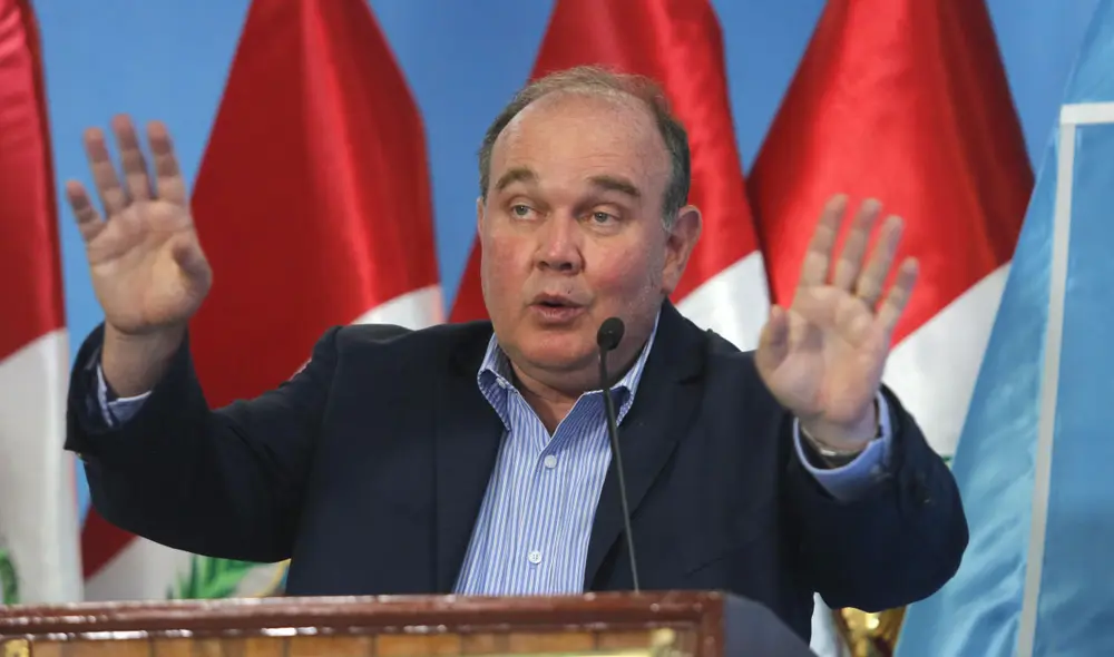 López Aliaga postula a la presidencia con Renovación Popular en las elecciones del 11 de abril. Foto: Carlos Contreras/La República