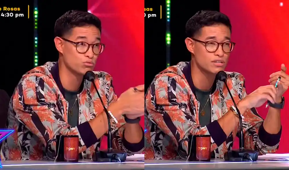 El músico le contó aquella anécdota a un participante, a modo de lección de superación personal. Foto: captura/Latina