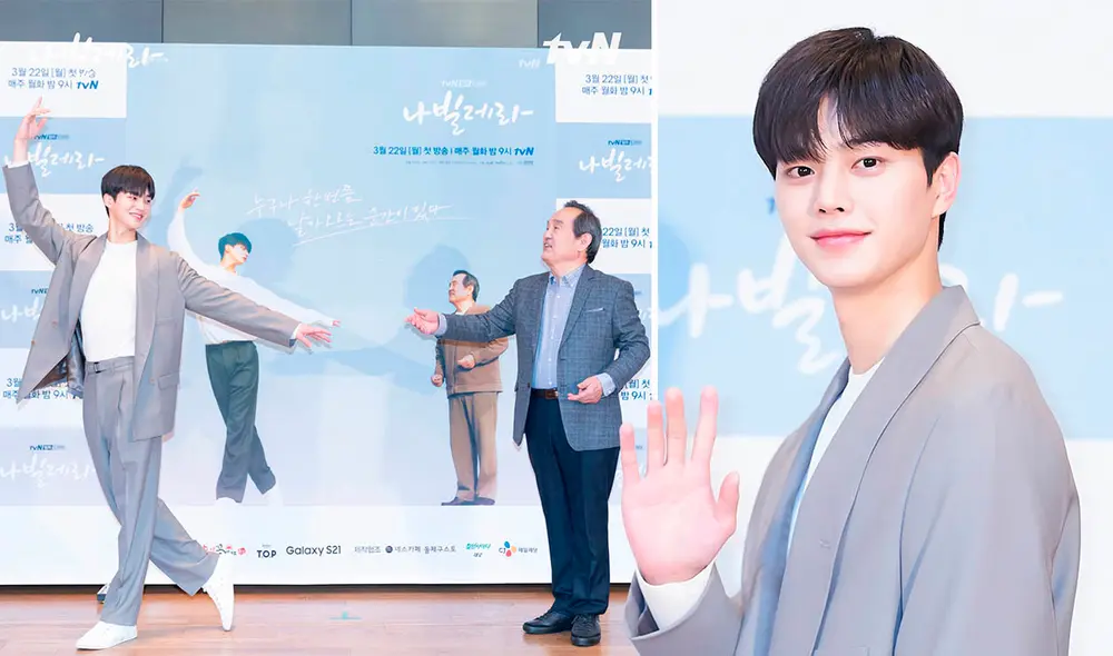 Song Kang y Park In Hwan protagonizan Navillera, K-drama en emisión por tvN y Netflix. Foto: tvN