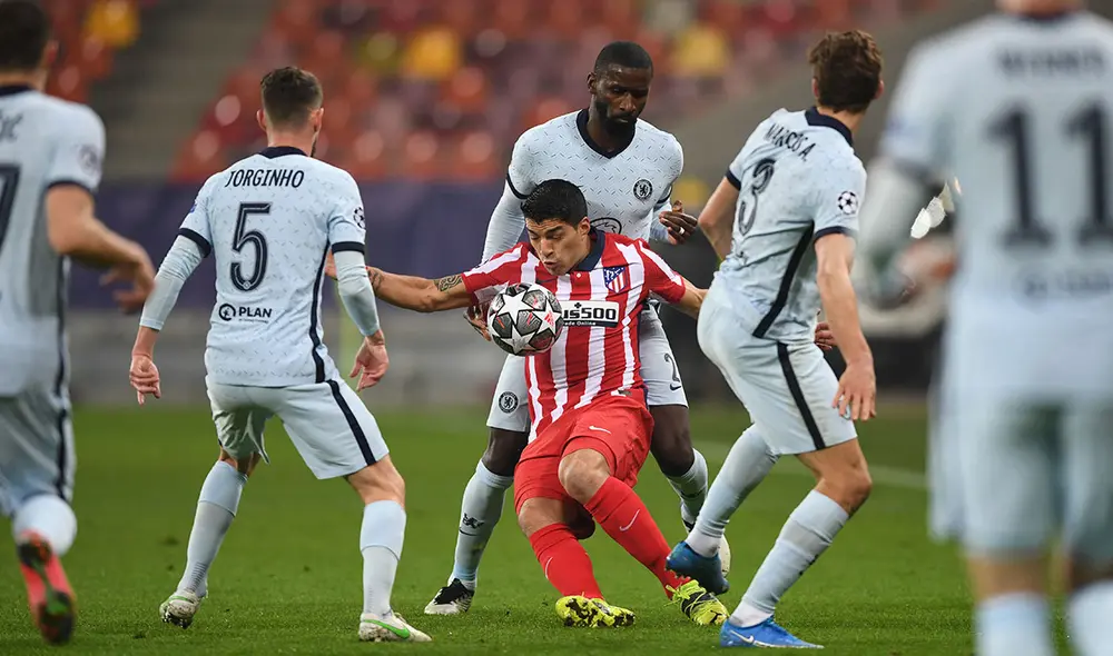 Chelsea y Atlético de Madrid juegan este miércoles por la vuelta de los octavos de final de la Champions League. Foto: AFP