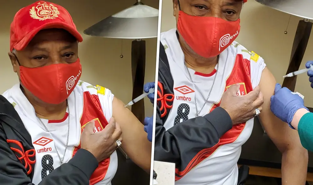 Manuel Donayre recibiendo la segunda dosis de inmunización contra la COVID-19 en Indianápolis, Estados Unidos. Foto: Manuel Donayre/ Facebook Manuel Donayre recibiendo la segunda dosis de inmunización contra la COVID-19 en Indianápolis, Estados Unidos. Foto: Manuel Donayre/ Facebook