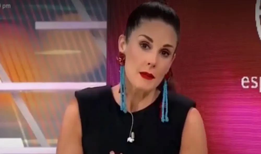 Rebeca Escribens tomó como un aprendizaje su despido. Foto: captura América TV Rebeca Escribens tomó como un aprendizaje su despido. Foto: captura América TV