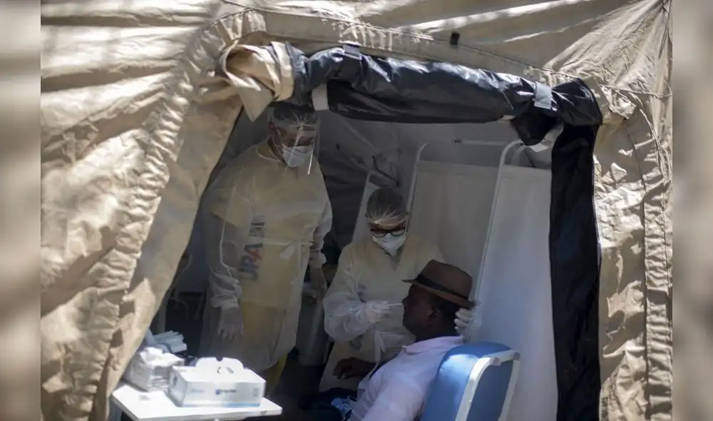 Brasil es el segundo país del mundo con más víctimas mortales de la pandemia después de Estados Unidos. Foto: AFP