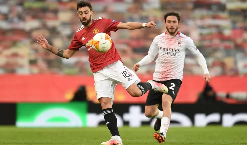 AC Milan y Manchester United empataron 1-1 en la ida por la Europa League. Foto: EFE