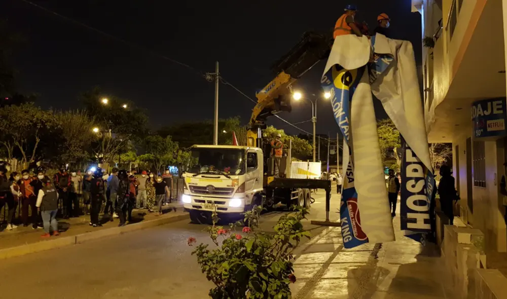 Vecinos perjudicados por la prostitución saludaron el accionar de la comuna. Foto: Johann Klug / URPI - GLR