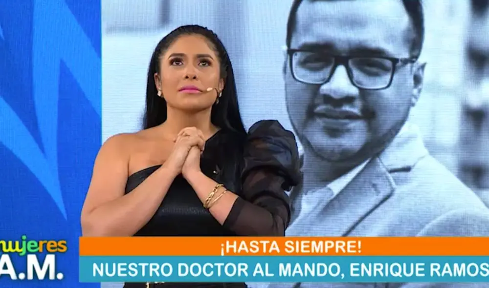 Mujeres al mando rinde homenaje al doctor Luis Ramos Correa, quien falleció por coronavirus. Foto: captura de Latina Mujeres al mando rinde homenaje al doctor Luis Ramos Correa, quien falleció por coronavirus. Foto: captura de Latina