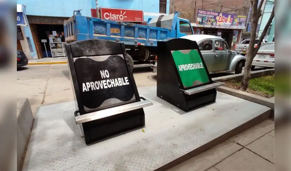 Autoridades supervisan la operatividad de los contenedores para su próxima instalación. Foto: difusión Autoridades supervisan la operatividad de los contenedores para su próxima instalación. Foto: difusión