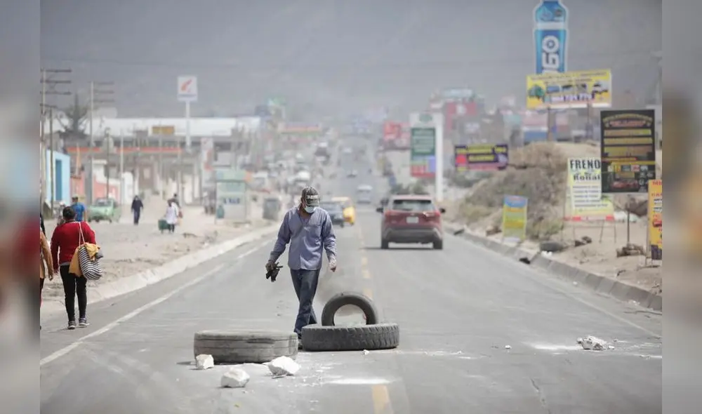 Paro nacional empezó el 16 de marzo. Foto: Rodrigo Talavera/La República