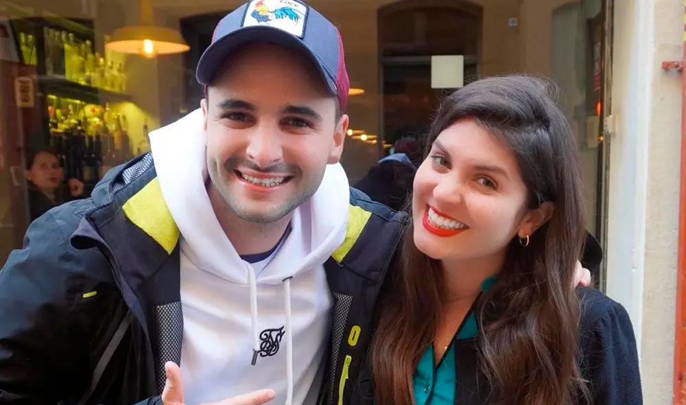 La actriz recordó algunas anécdotas de su paso por Al fondo hay sitio en el video del youtuber. Foto: Kevin GG/Instagram