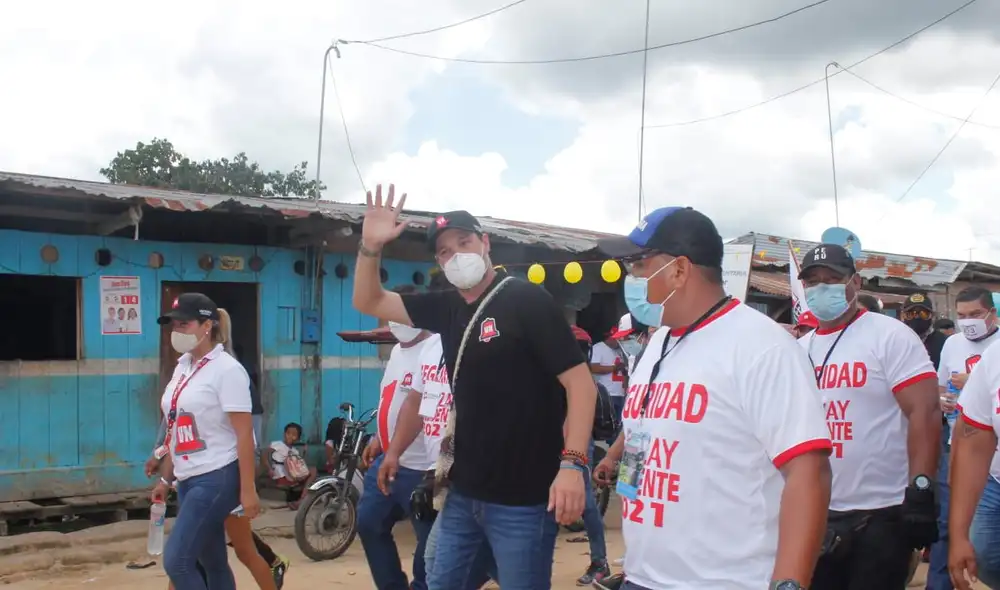 George Forsyth postula a la presidencia junto a Victoria Nacional. Foto: difusión George Forsyth postula a la presidencia junto a Victoria Nacional. Foto: difusión
