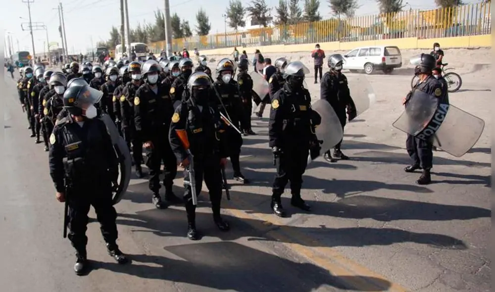 Policía exhortará como medida preventiva a deponer medida. Foto: referencial/ Rodrigo Talavera, La República. Policía exhortará como medida preventiva a deponer medida. Foto: referencial/ Rodrigo Talavera, La República.