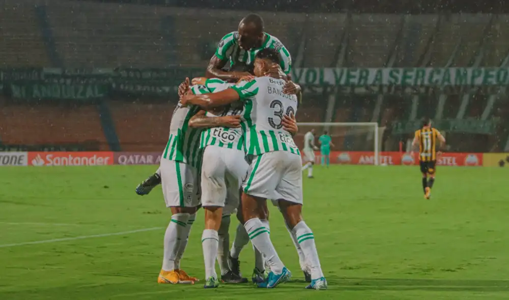 Atlético Nacional logró avanzar a la Fase 3 de la Copa Libertadores. Foto: Atlético Nacional/Twitter
