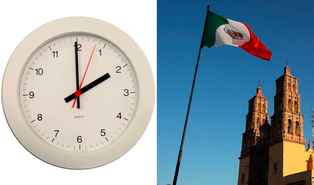 Algunas localidades de México ya tuvieron su cambio de hora. Foto: composición EFE