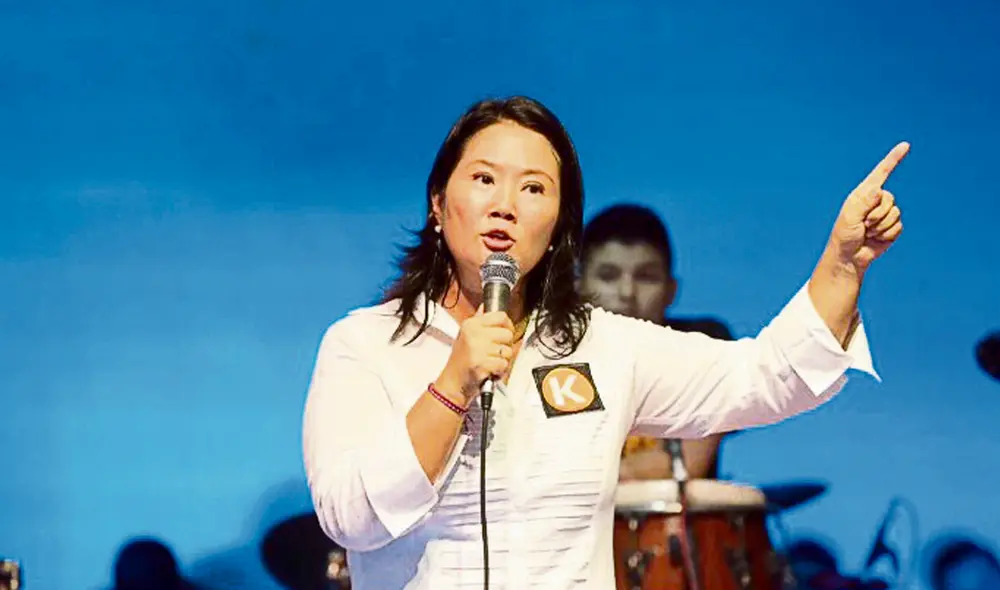 Limitaciones. Keiko Fujimori se enfocará en el norte y oriente, pero tiene en contra ser la candidata con mayor rechazo. Foto: difusión