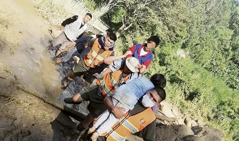 Rescate. Los siete menores fueron hallados sanos y salvos. Foto: difusión Rescate. Los siete menores fueron hallados sanos y salvos. Foto: difusión