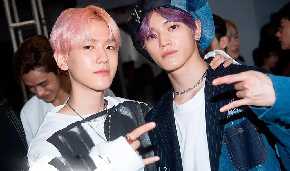 Baekhyun de EXO y Taeyong de NCT pertenecen al grupo especial de SM, SuperM. Foto: Dispatch Baekhyun de EXO y Taeyong de NCT pertenecen al grupo especial de SM, SuperM. Foto: Dispatch