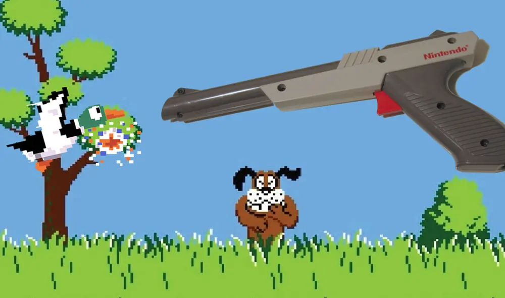 Si usas la Nintendo Zapper en un LED o LCD fallarás todos los disparos. Foto: VIX