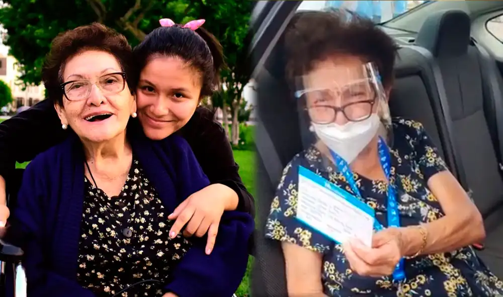 La youtuber estuvo acompañada de su nieta y su hijo. Foto: captura / Facebook La youtuber estuvo acompañada de su nieta y su hijo. Foto: captura / Facebook