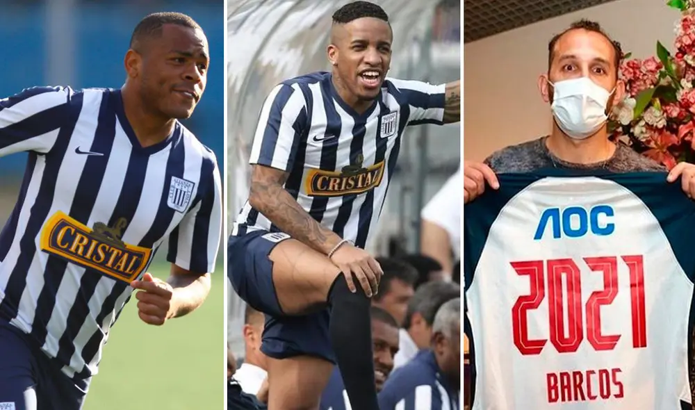 Los tres delanteros del club íntimo superan los 35 años de edad. Foto: composición GLR/Alianza Lima Los tres delanteros del club íntimo superan los 35 años de edad. Foto: composición GLR/Alianza Lima