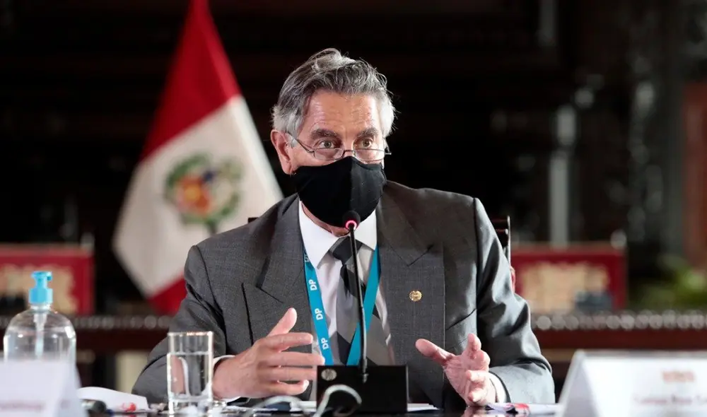 Sagasti también criticó proyecto para expropiar plantas de oxígeno medicinal. Foto: Presidencia