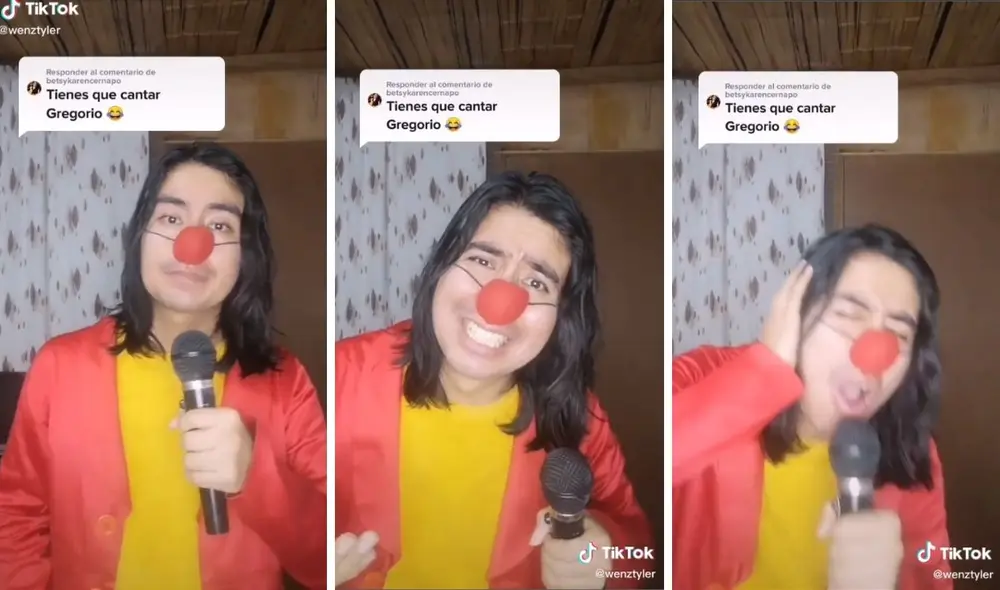 Así fue este simpático homenaje a Pataclaun. Foto: captura de TikTok / @etyvalenzuelag