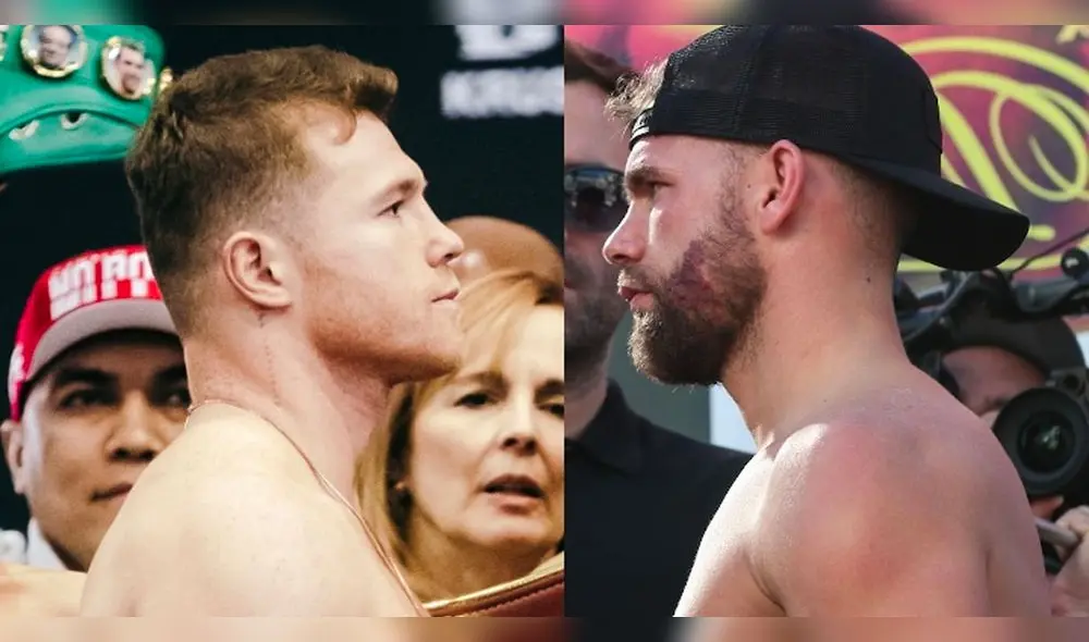 Canelo Álvarez vs. Billy Joe Saunders pelearán el próximo 8 de mayo. Foto: Composición LR