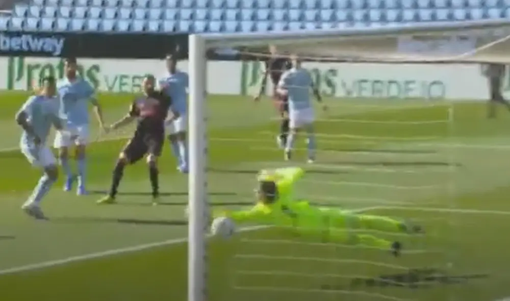 Benzema anotó el 1-0 del Real Madrid ante Celta. Foto: ESPN