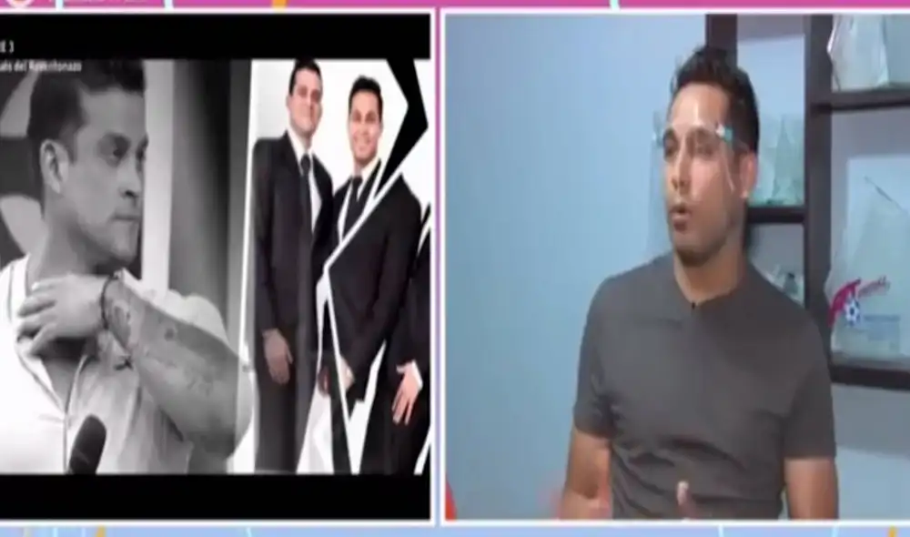 Jonathan Rojas renunció a la Gran Orquesta Internacional a fines de diciembre. Foto: captura de América TV