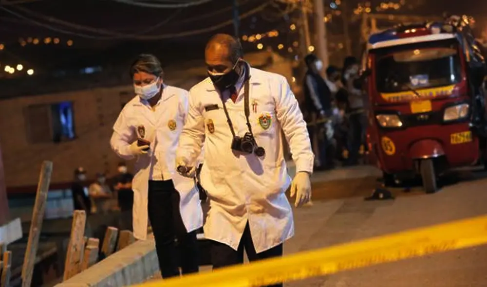 Peritos de criminalística en la escena del crimen. Foto: difusión