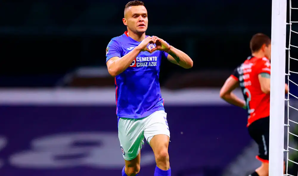 Cruz Azul sumó su décimo triunfo consecutivo en la Liga MX 2021. Foto: AFP Cruz Azul sumó su décimo triunfo consecutivo en la Liga MX 2021. Foto: AFP