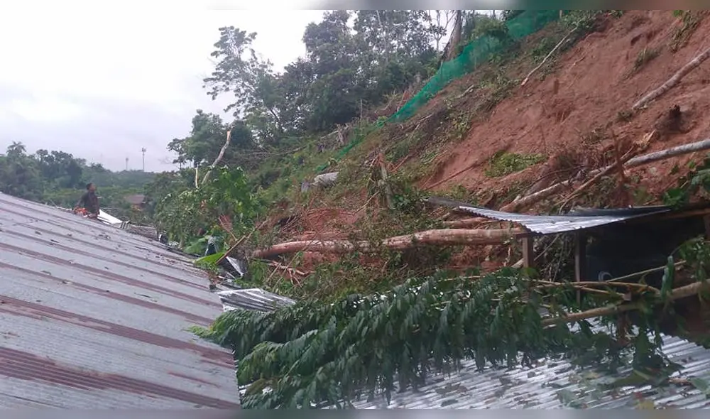 Cerro sepultó a cinco integrantes de la familia Ramírez Millán en Santa María de Nieva. Foto: Cortesía Radio Kampagkis