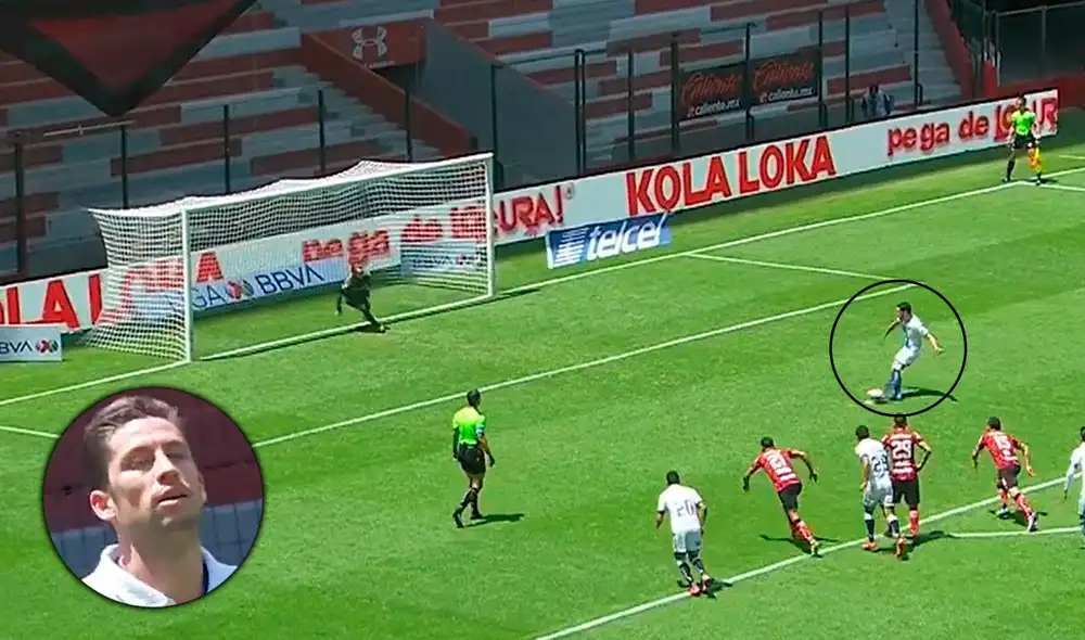 Santiago Ormeño lleva siete goles en el Torneo Clausura 2021 de la Liga MX. Foto: captura de video Santiago Ormeño lleva siete goles en el Torneo Clausura 2021 de la Liga MX. Foto: captura de video