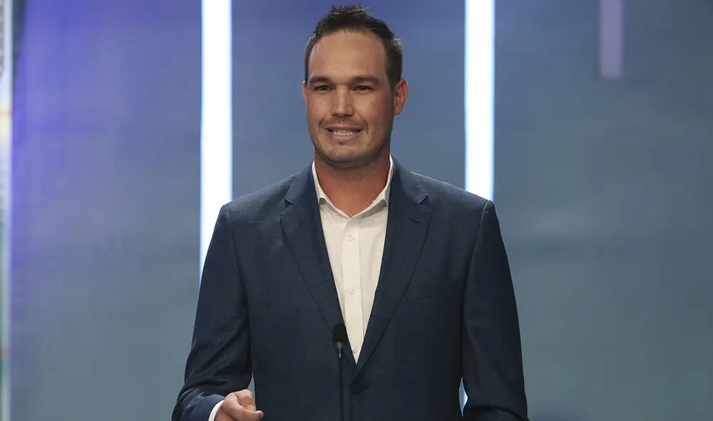 George Forsyth postula a la presidencia con Victoria Nacional este 2021. Foto: América TV