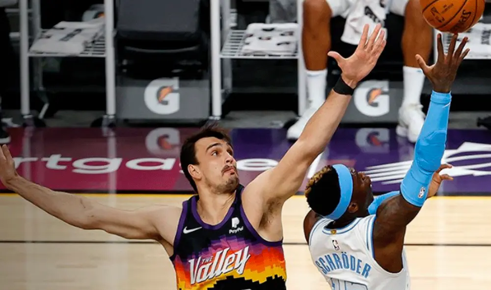 Lakers y Suns se miden en el Talking Stick Resort Arena de Phoenix por la NBA. Foto: Phoenix Suns