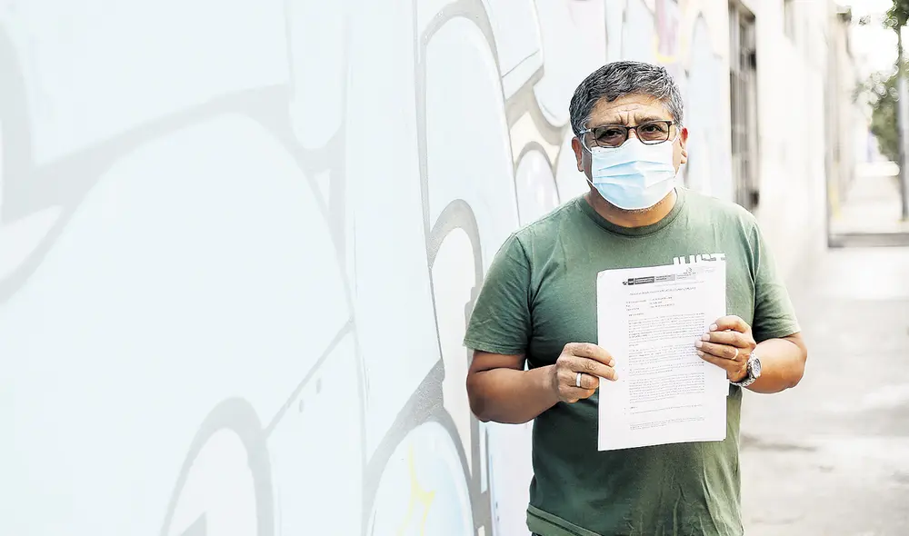 Sin recursos. Ysmael Campos y otros 602 trabajadores del club Regatas fueron suspendidos desde junio del año pasado. Foto: Antonio Melgarejo / La República